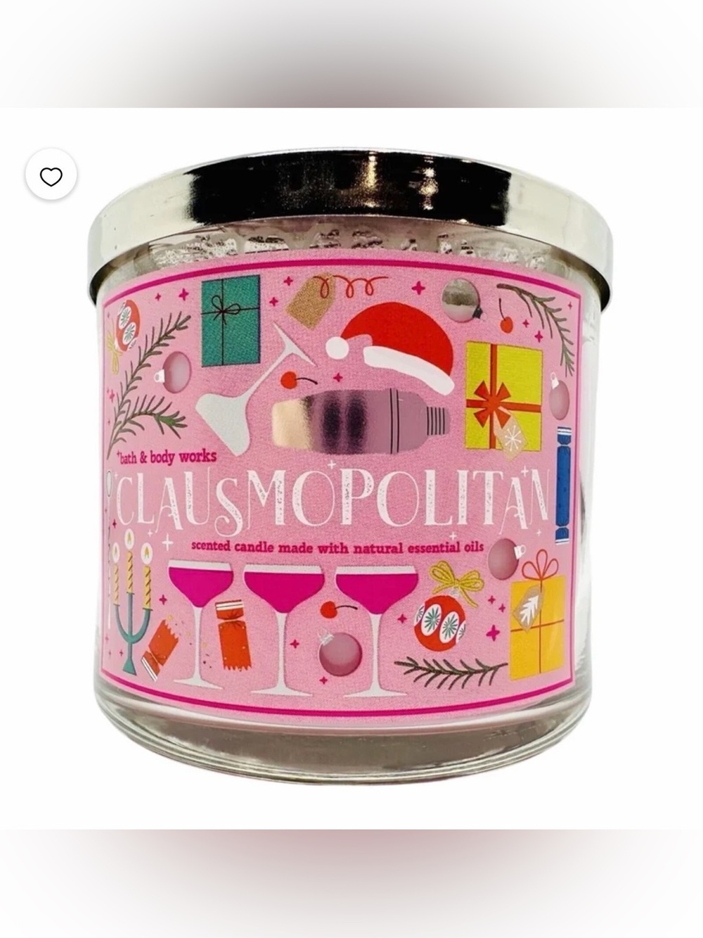 Bath & Body Works Clausmopolitan Scented Candle
